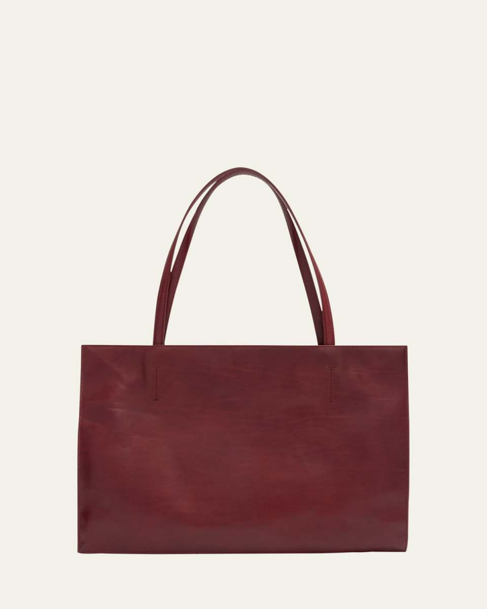 Yumi Leather Sling Tote Bag